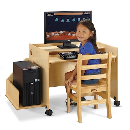 Jonti-Craft Enterprise Single Computer Desk 3487JC